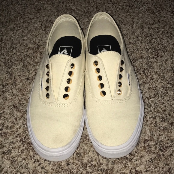vans studded slip on